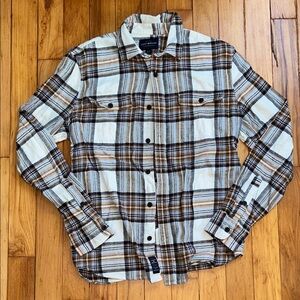 Lucky Brand Brown Flannel Shirt